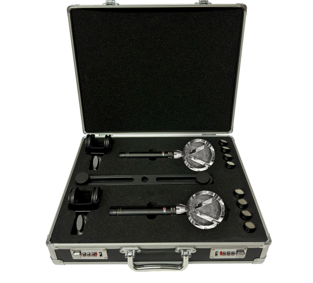 V1S+LOLLI gen2 FET Stereo Pencil Condenser Kit- BLK